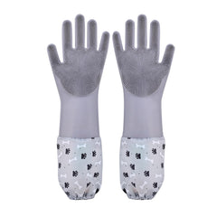 1TO3GO gant face avant montrant picots pour un massage nettoyant efficace