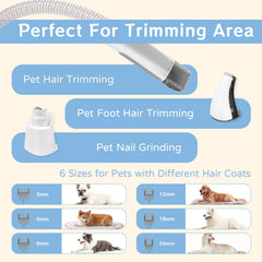 8VR brosse déshedding en action réduisant la mue efficacement