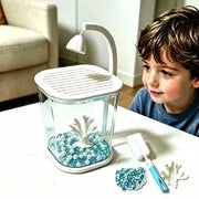 ZOOXIET vue avant du mini aquarium, rendu décoratif et gain de place