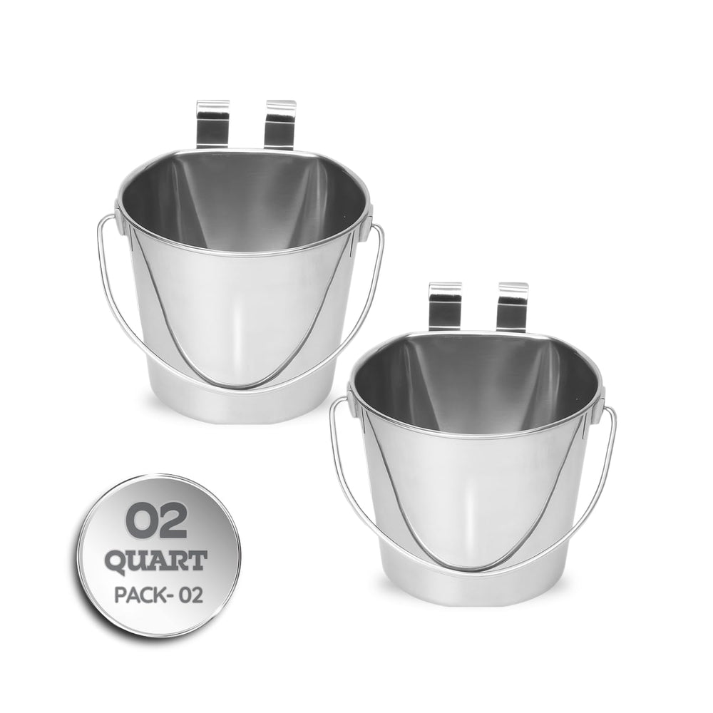 AASPIRE PETS seau face avant bien fini, durable et hygiénique