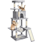ABCPET vue avant de l'arbre à chat montrant stabilité et design