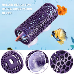 Abizoo Betta Cave gros plan texture sécurisée bénéfique aux poissons