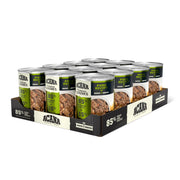 ACANA boîte face avant montrant la recette et l’emballage, rassure sur la qualité
