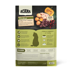 ACANA gros plan des croquettes montrant texture et qualité des protéines