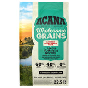 ACANA sac avant montrant agneau et potiron bénéfice fraîcheur