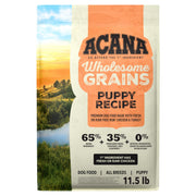 ACANA sachet avant plan montrant l’emballage et informations produit