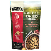 ACANA sac face Ranch-Raised Beef montrant l'emballage et la qualité