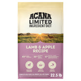 ACANA sac devant montrant recette Agneau et Pomme pour choix simple
