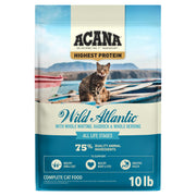 ACANA sac Wild Atlantic 10 lb montrant emballage et bénéfice nutritionnel