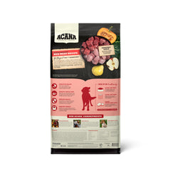 ACANA gros plan croquette montrant texture et appétence élevée
