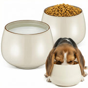 Acellegic bol face beige montrant design anti-saleté pour oreilles