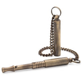 ACME sifflet Silent 535 vue avant et emballage, robustesse portable