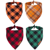 ADOGGYGO bandana face avant rouge montrant style festif et confort