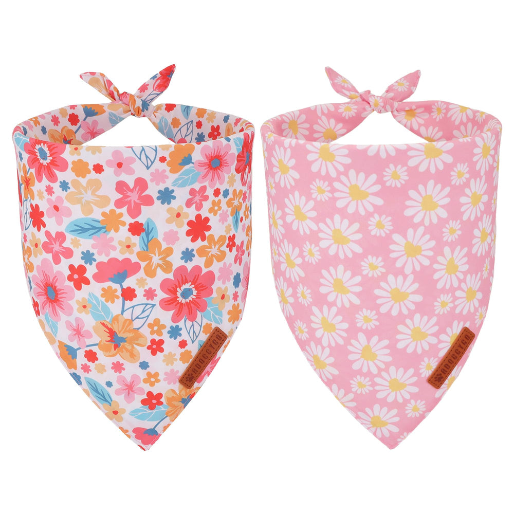 ADOGGYGO bandana face avant, look floral et style instantané