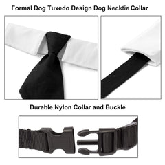 ADOGGYGO collier-cravate porté sur grand chien, donne un aspect soigné
