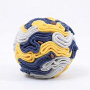 Adorepaw Snuffle Ball face avant montrant les poches, stimule l’engagement
