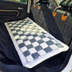 AEEISHOMEREFORM housse de banquette arrière montrée installée, protection complète