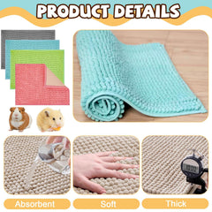 Agolctry gros plan chenille montrant texture absorbante et moelleuse