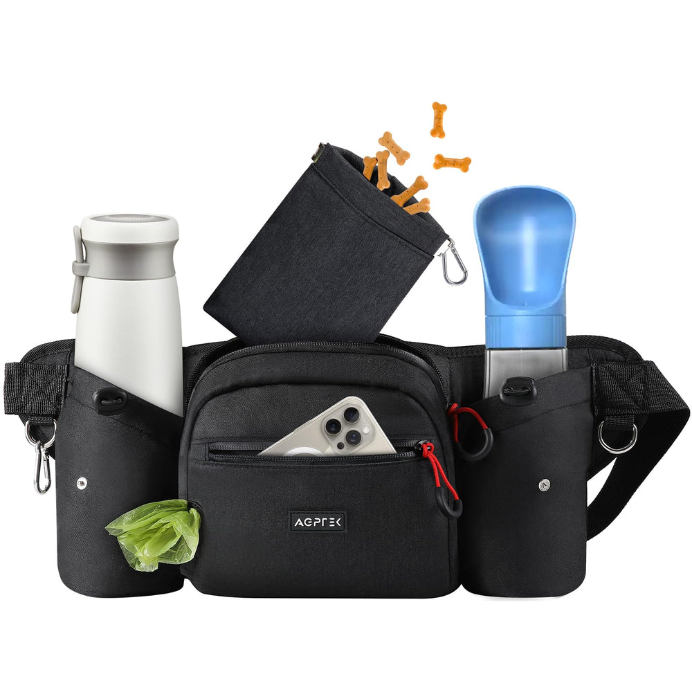 AGPTEK sac banane vue de face offrant rangement pratique