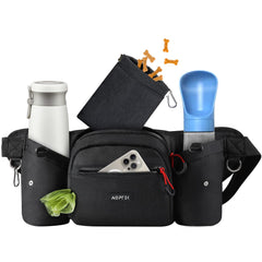 AGPTEK sac banane vue de face offrant rangement pratique