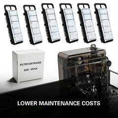 Ahua Walsong pack de six cartouches pour rechanges prolongés