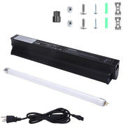 Aiicioo rampe T5 HO face montrant design et gain d'éclairage