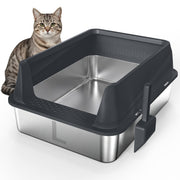 AIPERRO bac inox face avant, design robuste et durable