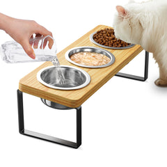 AKAOLA gamelle face avant stable et design pour repas plus propre