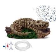 ALEGI dinosaure vue frontale décorative animant l'aquarium et stimulant la curiosité