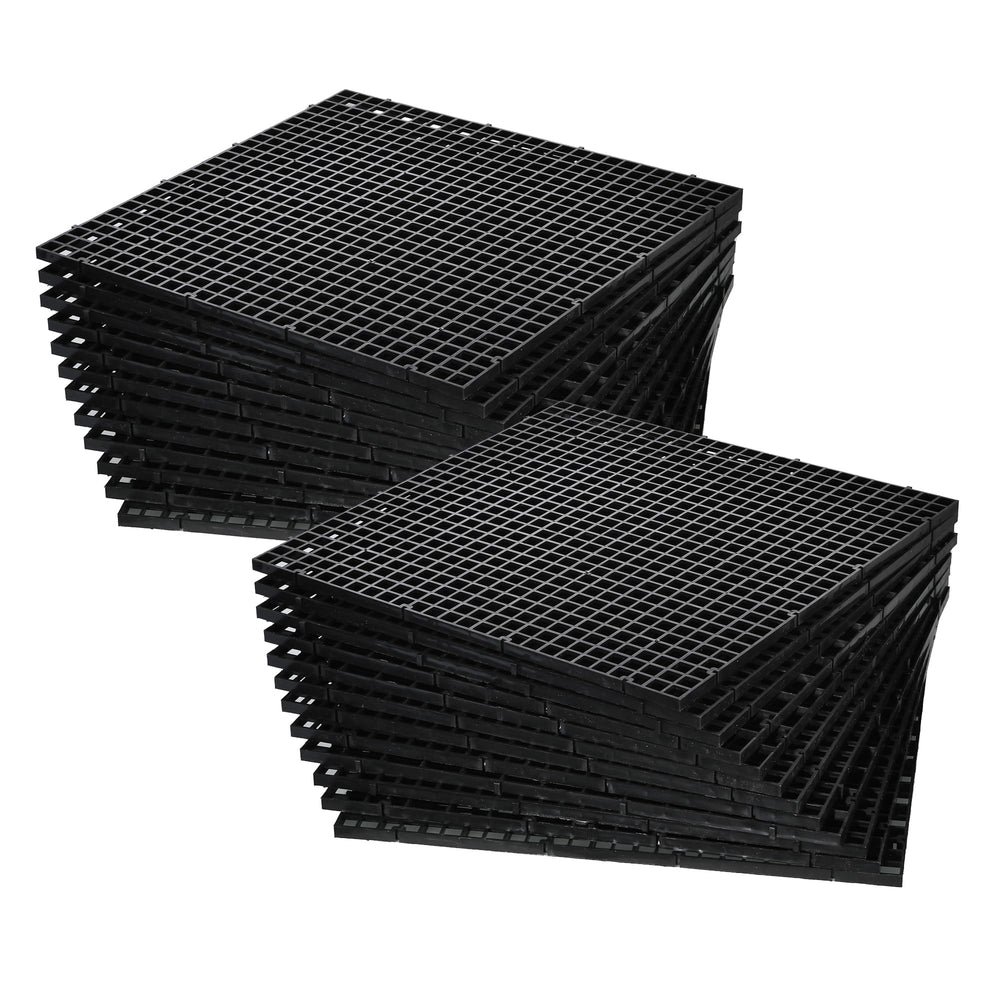 ALEGI vue avant du panneau egg crate, solution modulable pour aquarium