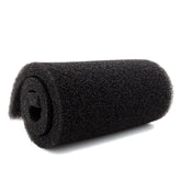 ALEGI mousse filtrante face avant montrant dimensions et emballage, protection durable