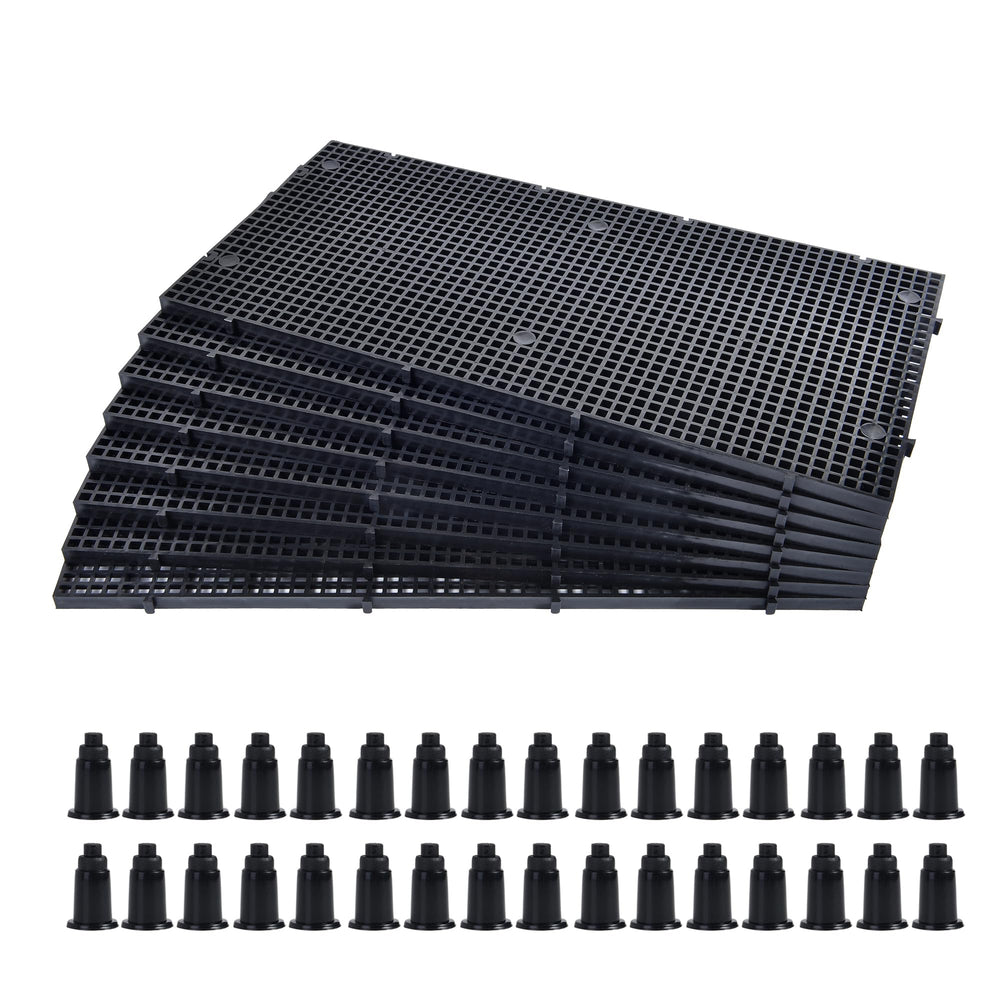ALEGI vue frontale du plateau grille montrant la structure et organisation