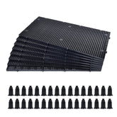 ALEGI vue frontale du plateau grille montrant la structure et organisation