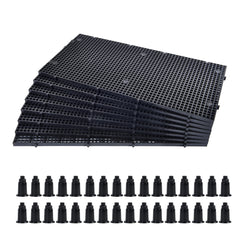 ALEGI vue frontale du plateau grille montrant la structure et organisation