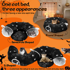 Aliceset détail texture moelleuse du lit en polyester, confort chaud pour repos