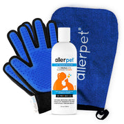 Allerpet flacon 12 oz en gros plan montrant l’étiquette et l’usage pratique