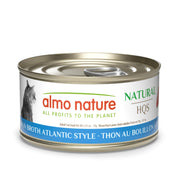 almo nature emballage avant montrant la boîte et bénéfice qualité HQS