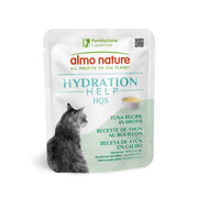 almo nature sachet face avant montrant l'étiquette et bénéfice appétence