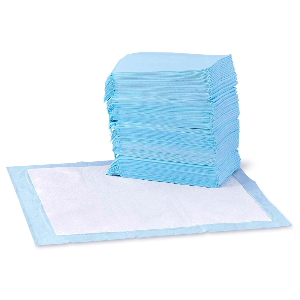 Amazon Basics vue avant du paquet de 100 tapis, protection pratique pour sol