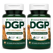 American BioSciences flacon DGP montrant l'emballage et la prise simple