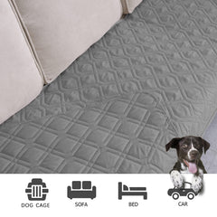 Ameritex housse posée sur lit offrant couverture complète et protection pratique