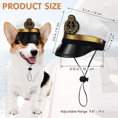 Amosfun chapeau sur chien extérieur, accessoire idéal pour photos en plein air