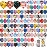 Amylove bandana plié montrant dimensions et ajustement confortable
