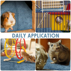 Amylove tapis en cage avec cochon d'inde offrant confort et propreté