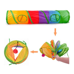 Andiker tunnel gros plan tissu craquant stimulant curiosité et jeu