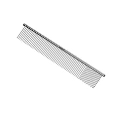 Dents en acier inoxydable Andis en gros plan, glissent sans arracher
