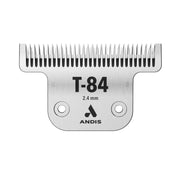 Andis UltraEdge T-84 face de la lame montrant marquage et compatibilité, précision immédiate