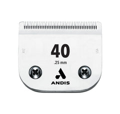 Andis UltraEdge taille 40 emballage avant montrant la lame et la compatibilité
