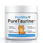 ANEFOSE PurrVita pot face montrant l’emballage pratique et informations claires
