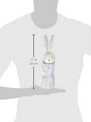 Angel Dear Blue Bunny dans poussette compagnon lavable et pratique